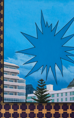 Blue Atlantic 2021<br>
60 X 72 cm<br>
oil on canvas