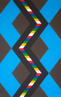 Opposing Forces 2019<br>
47 X 62 cm<br>
oil on canvas