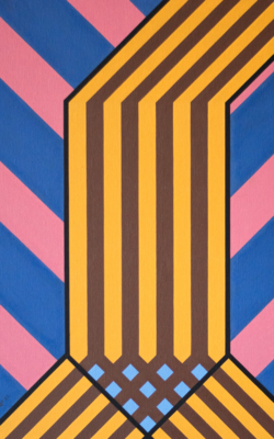 Streams 2021<br>
62 X 50 cm<br>
oil on canvas